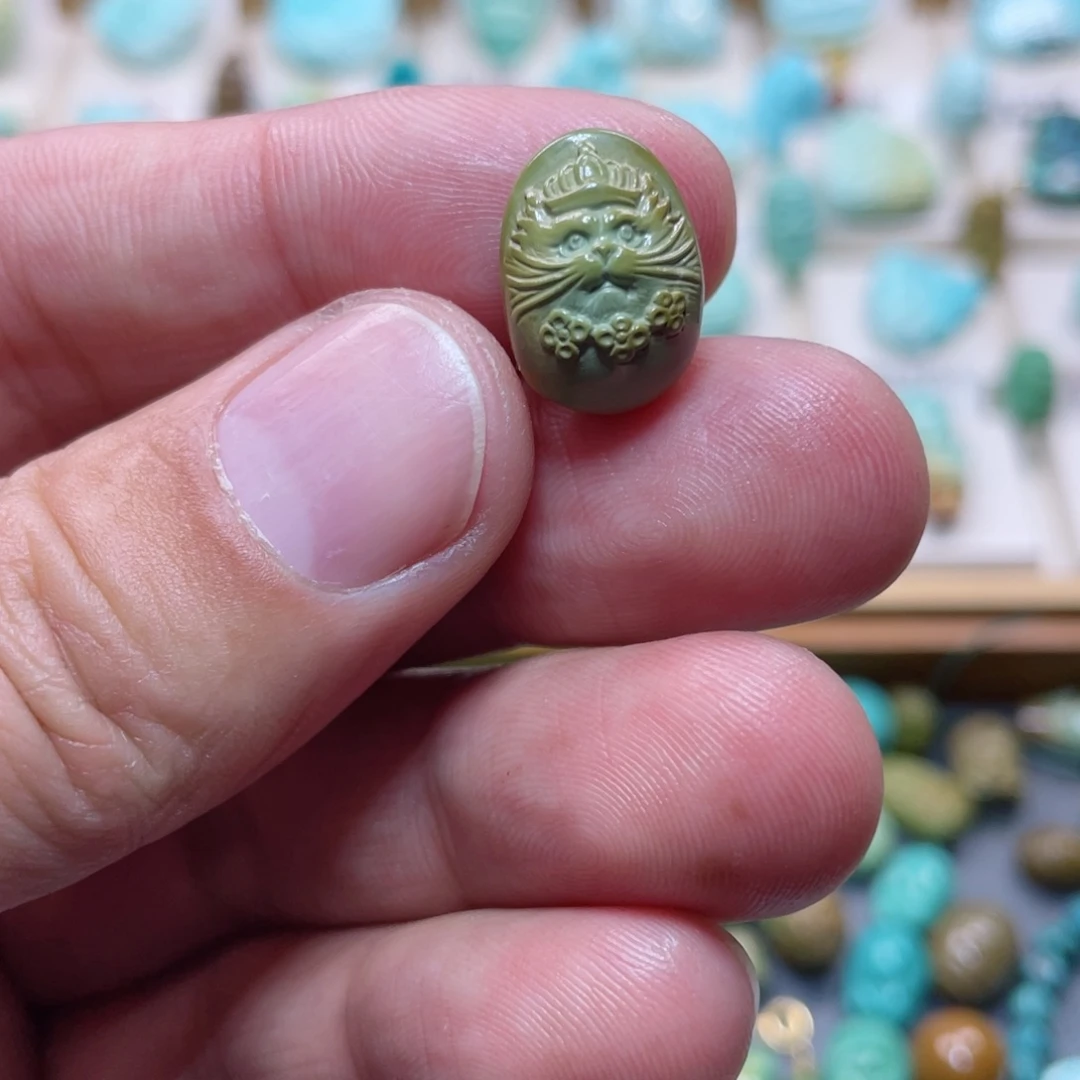 绿松石配饰未镶嵌