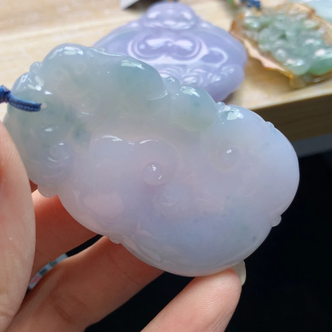 颈饰未镶嵌翡翠吊坠