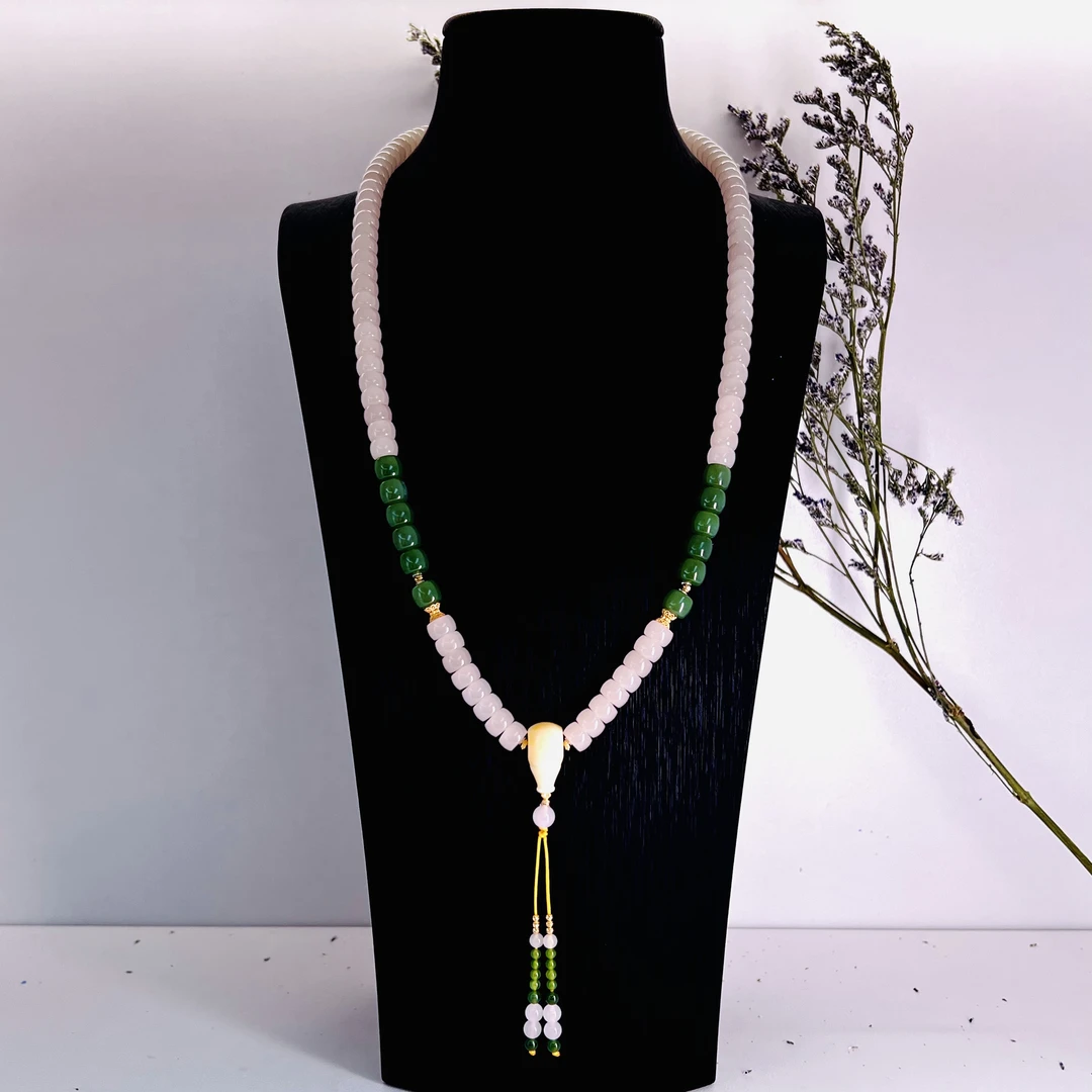 壹屿珠宝 和田玉典藏级颈饰