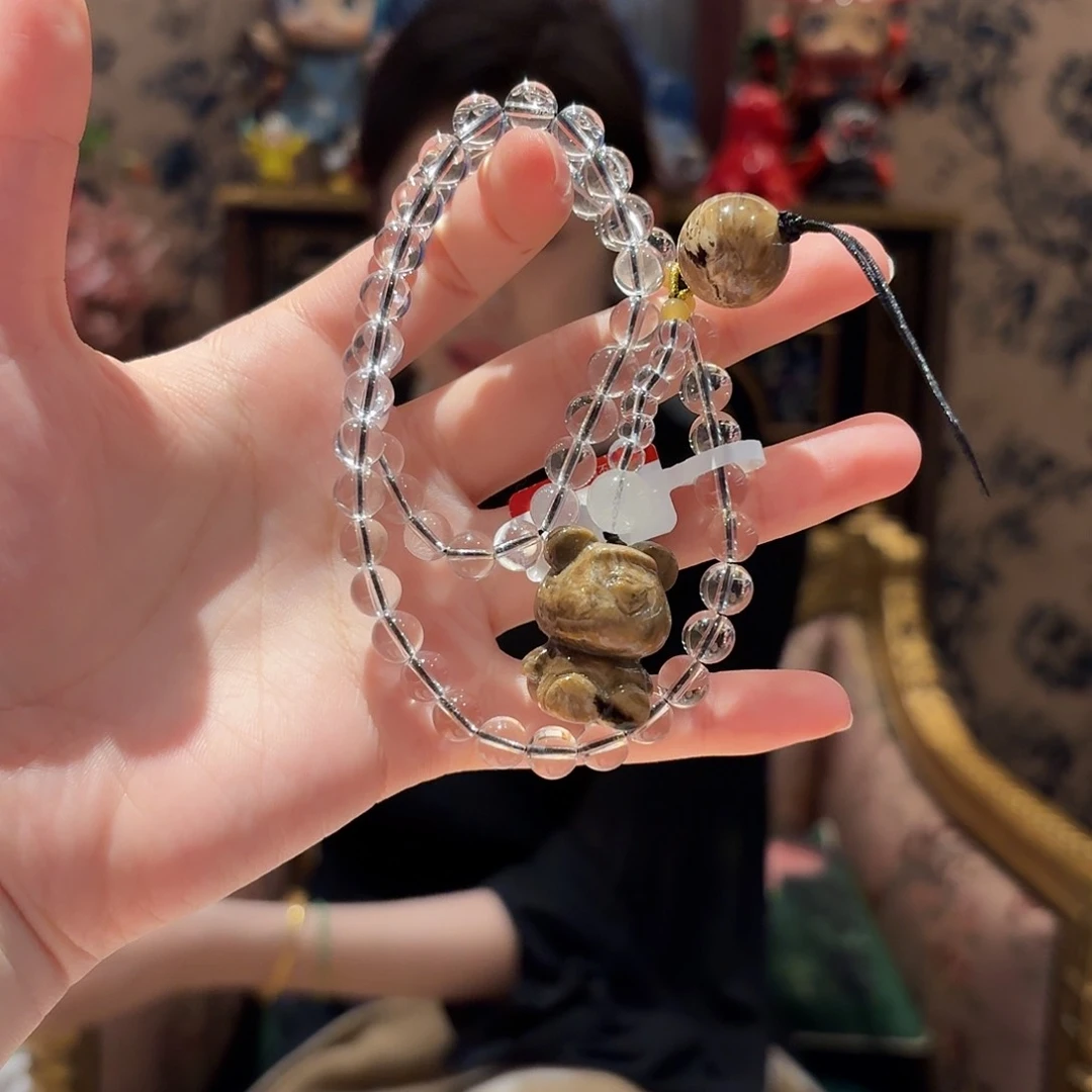 水晶车挂未镶嵌挂件