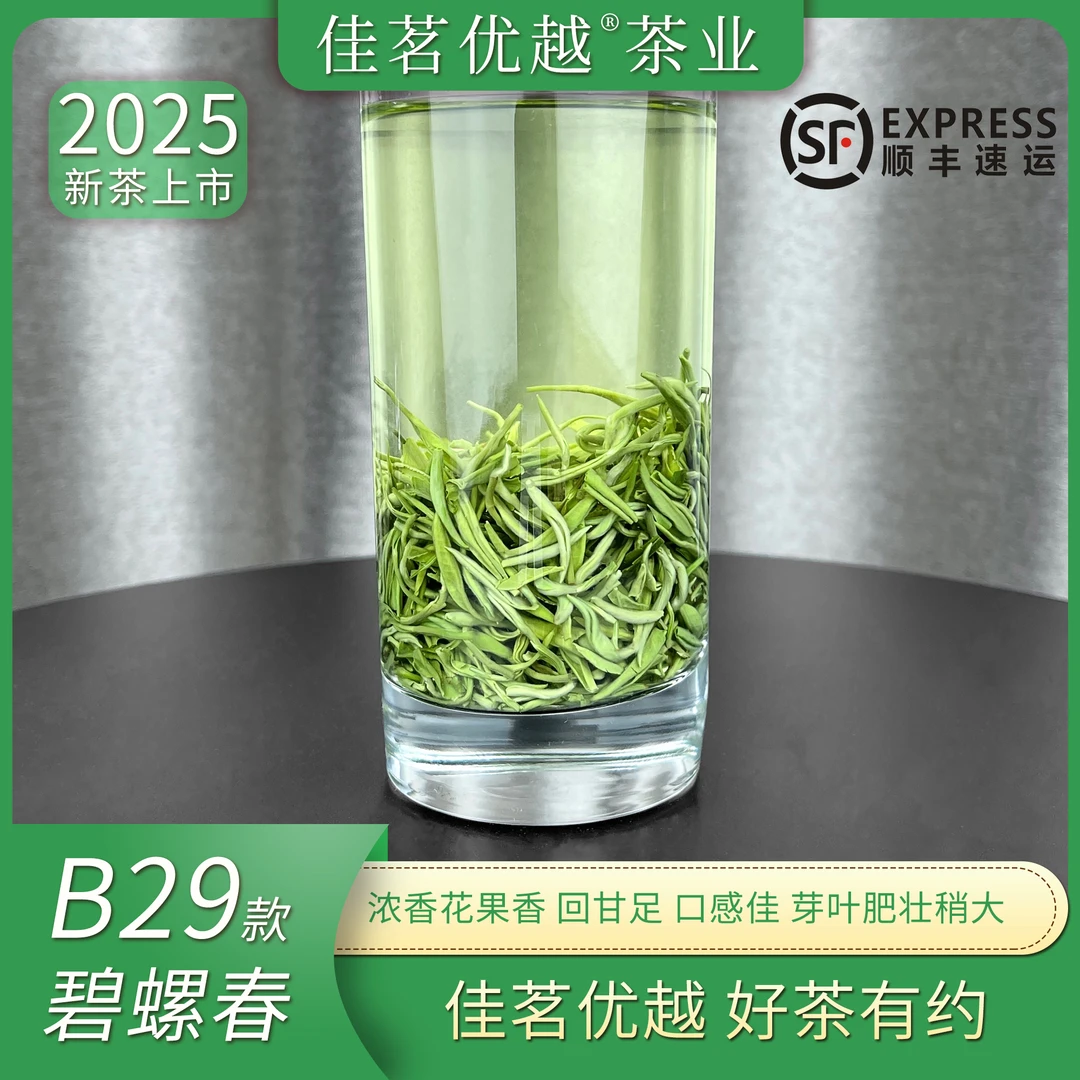 【2025新茶】B29特别款 碧螺春绿茶明前早春鲜香回甘醇春茶叶罐装