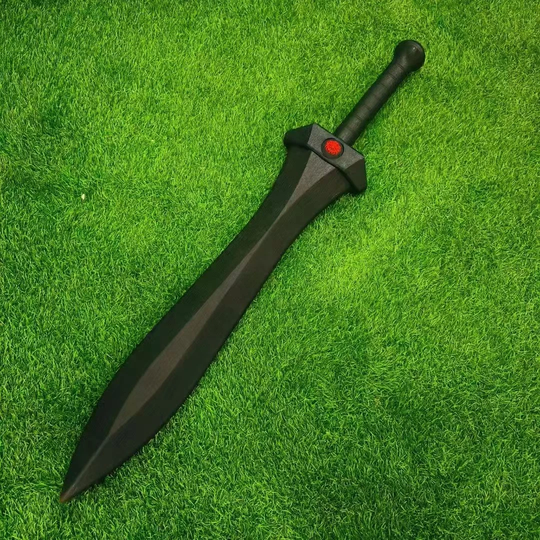 剑铃训练磨砂纯钢玄铁重剑兵道棒铃男士体能健身房爆发力格斗术