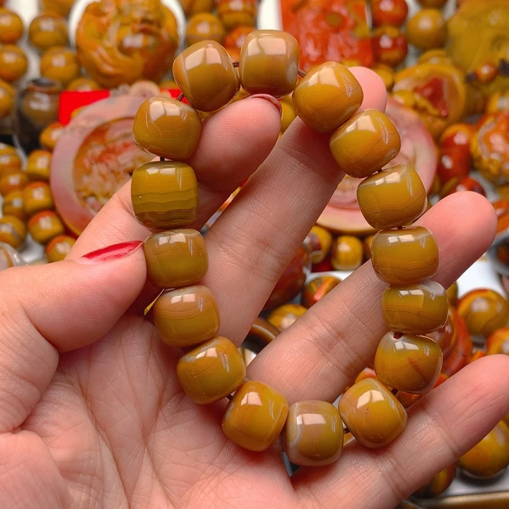 玛瑙/玉髓未镶嵌手串