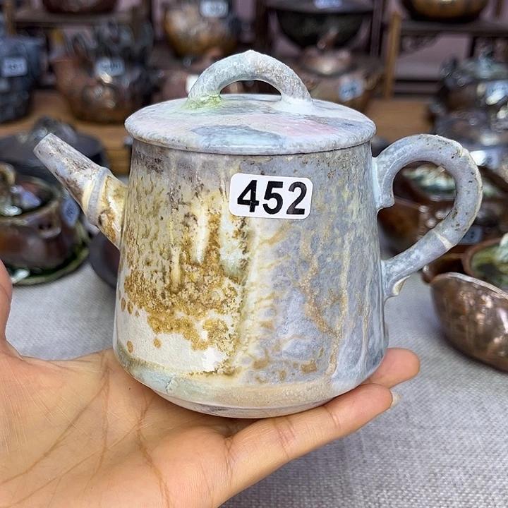 裸柴烧陶瓷手工茶器