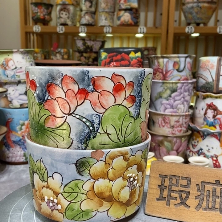 景德镇艺术手绘作品