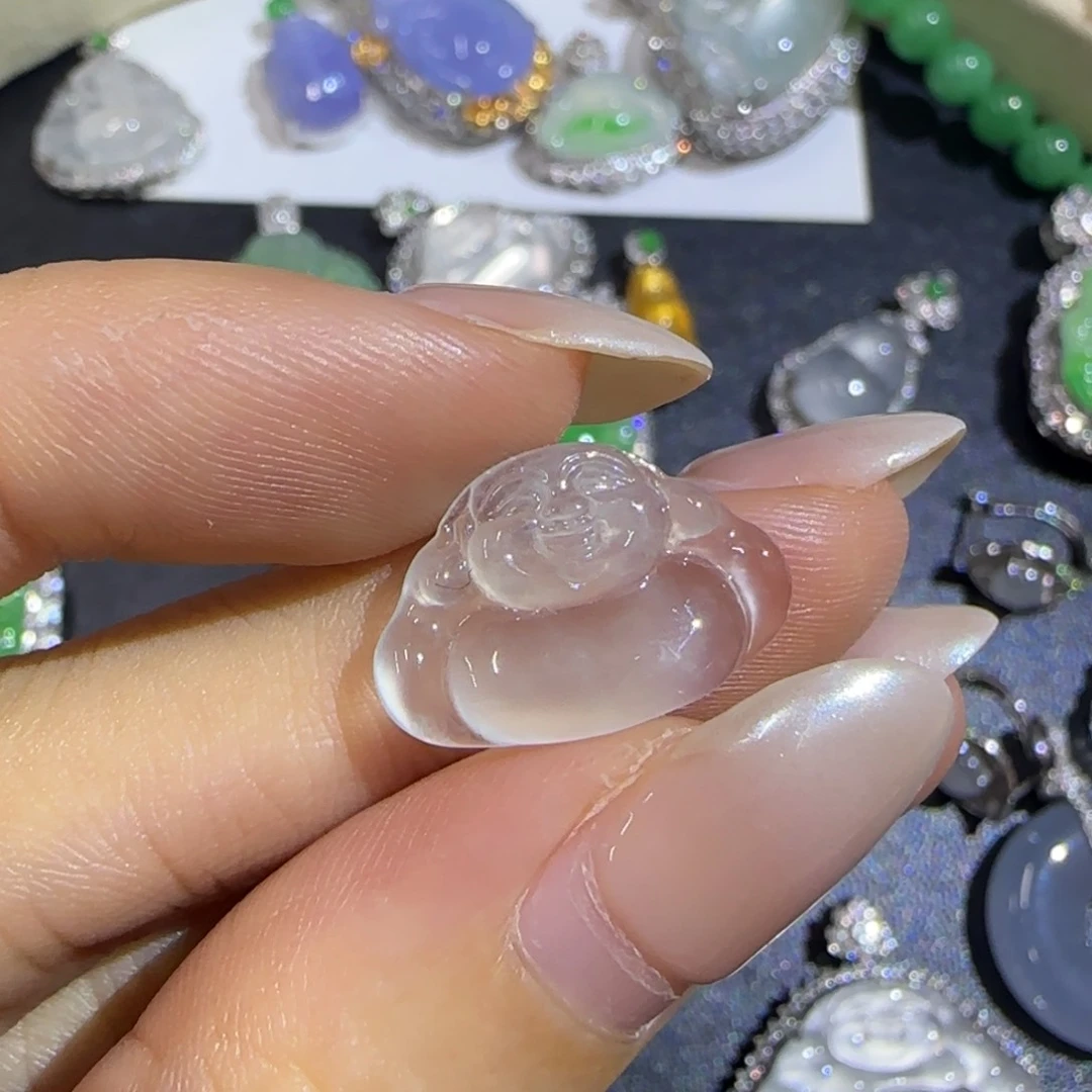 翡翠未镶嵌颈饰精品