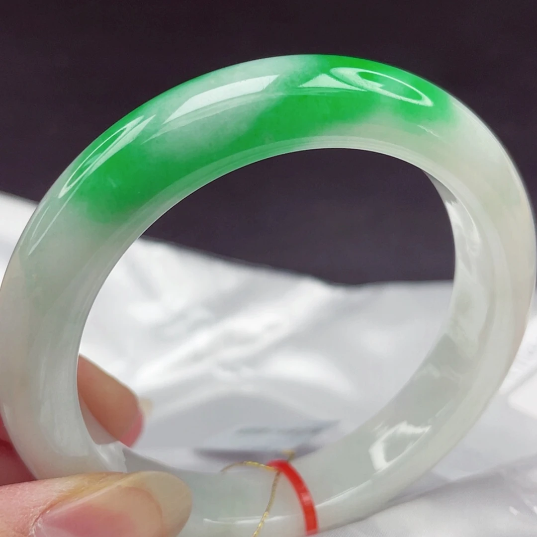 【闪购商品】未镶嵌手镯翡翠57圈930