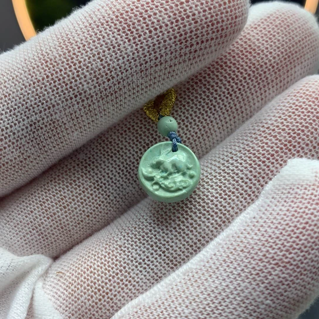 绿松石挂件未镶嵌