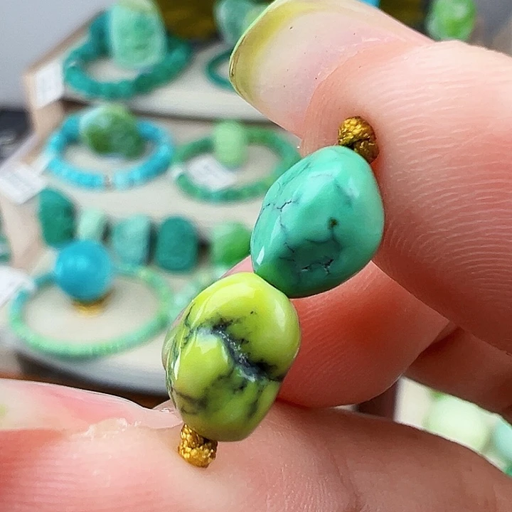 绿松石未镶嵌主播万珍