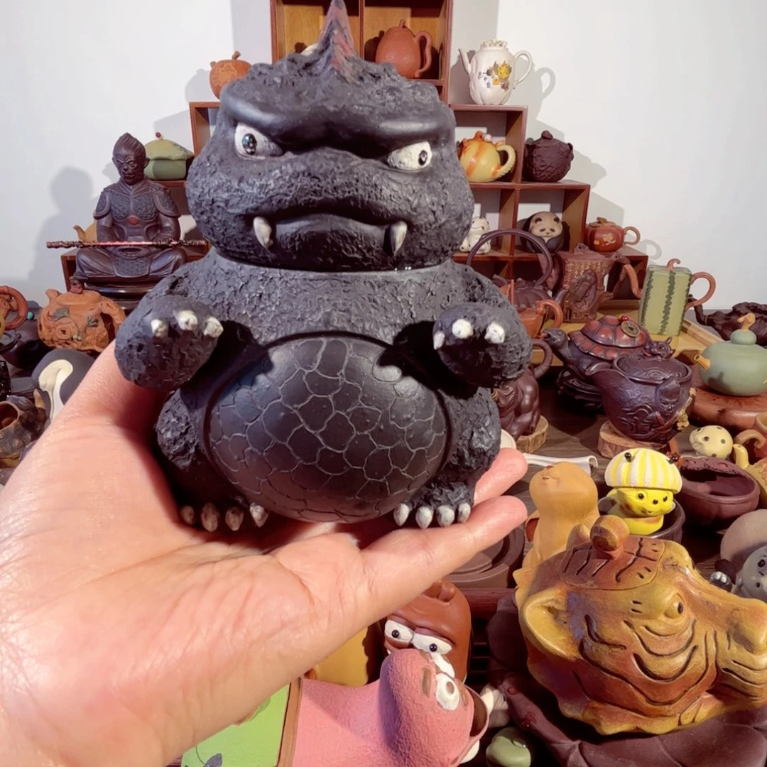 紫砂茶壶大**猫纯手工制作方法大全