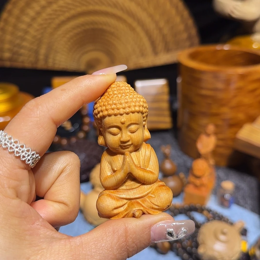 柏木（崖柏）手把件