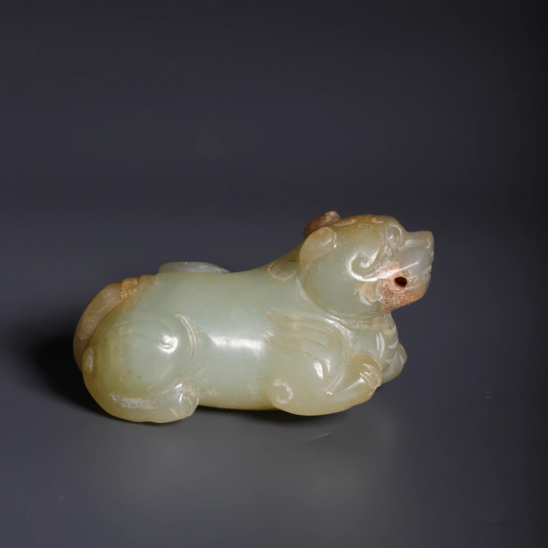 明和田玉瑞兽-NX