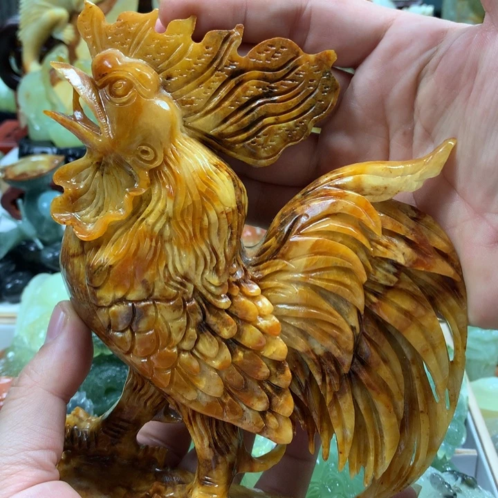 豹***姐蛇纹石玉未镶嵌手把