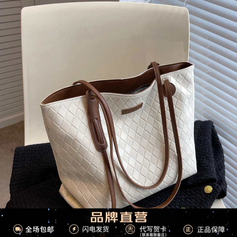 Viney真皮包包女手提2025单肩大容量托特包生日礼物送女友送老婆