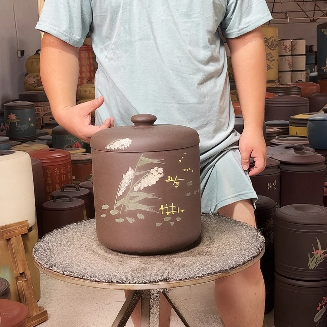 紫砂茶叶罐茶叶罐