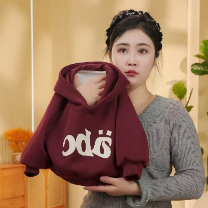 Y【春款不加绒】新款儿童abc卫衣+牛仔小脚灯笼裤套装