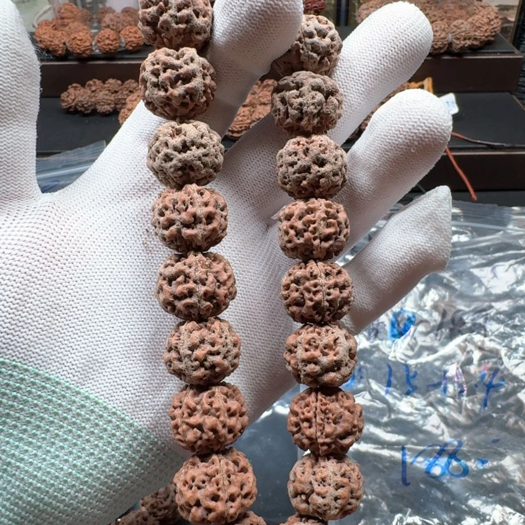 凉***雨金刚菩提手串18精致小梅花665号