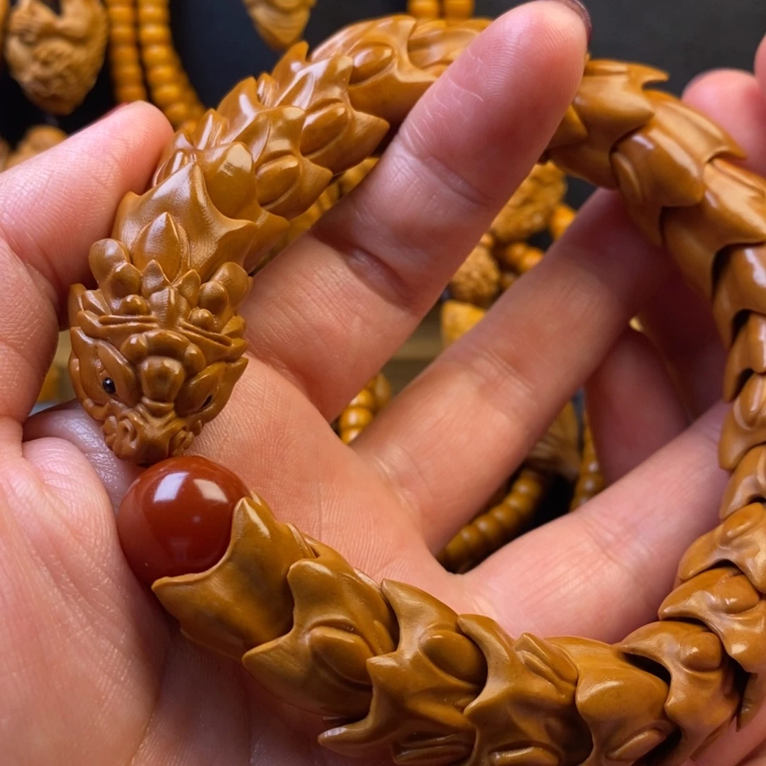 橄榄核手串龙骨串