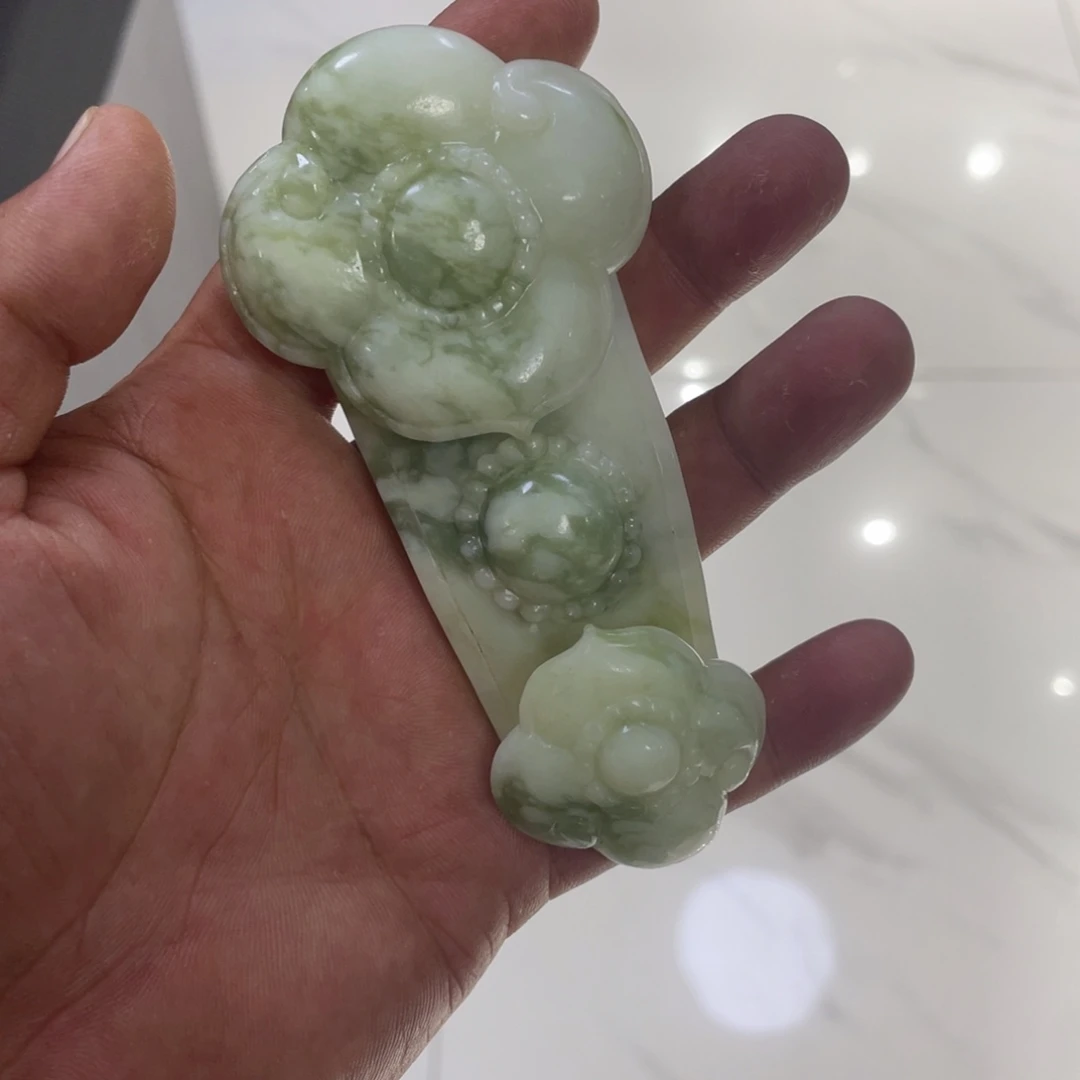 未镶嵌蛇纹石玉珠宝奇石这***字