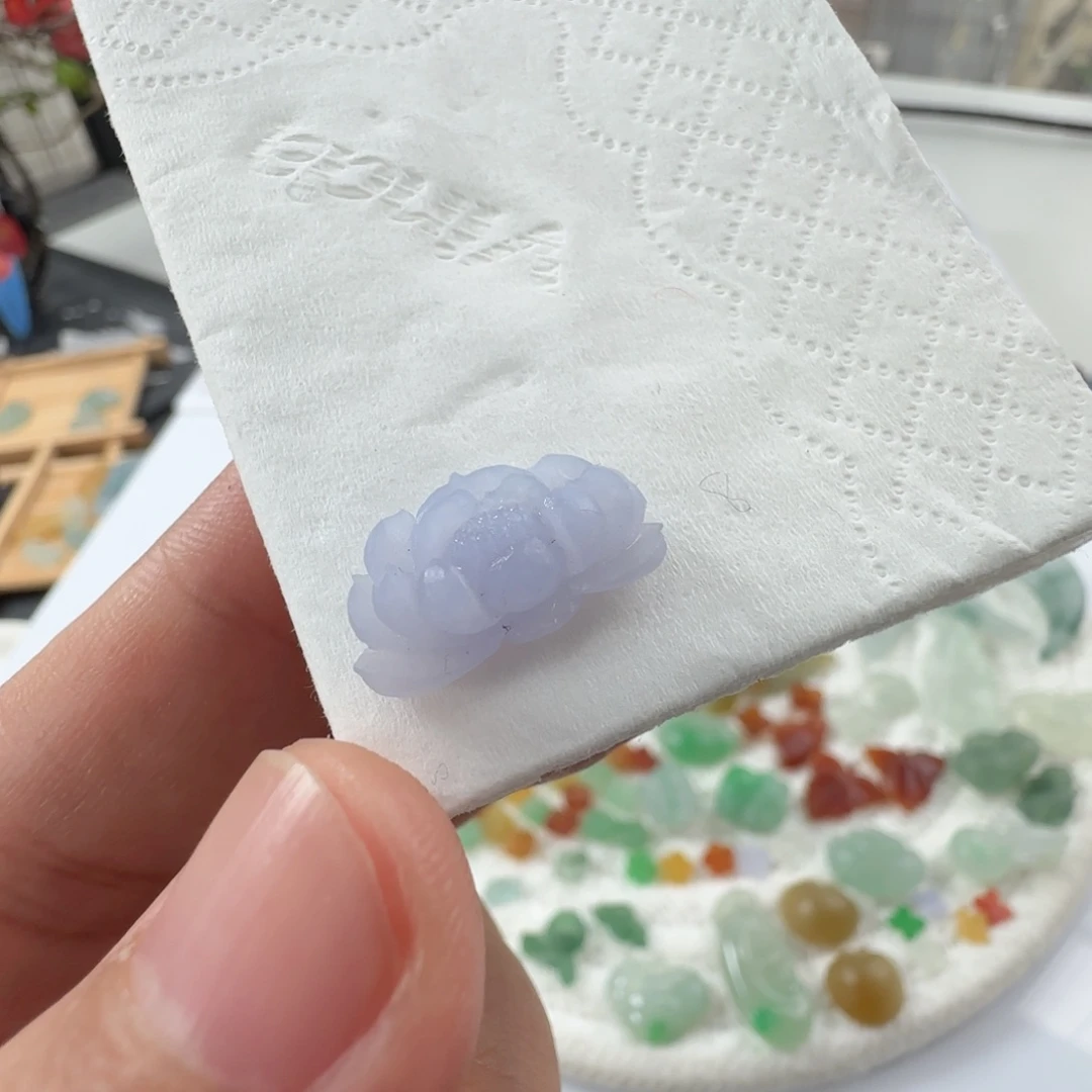 定制翡翠未镶嵌定制翡翠毛货不退不换