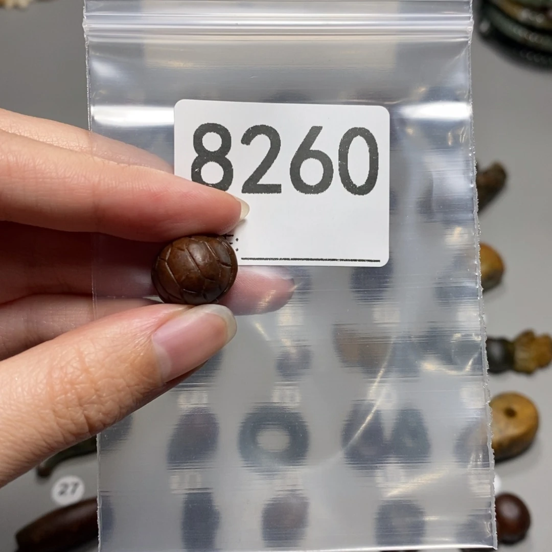 颈饰未镶嵌透闪石质玉清*