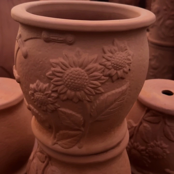 皓***爸20×20 高温加厚红陶磕碰