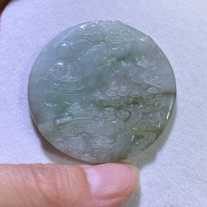 吊坠(不含链)未镶嵌翡翠