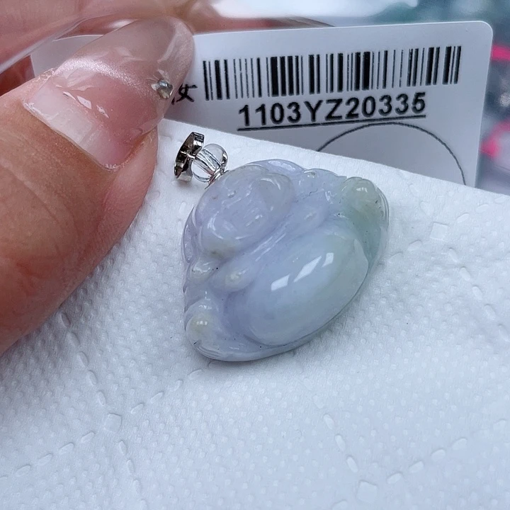 吊坠(不含链)未镶嵌翡翠