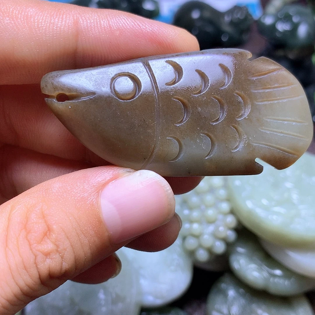 颈饰未镶嵌和田玉