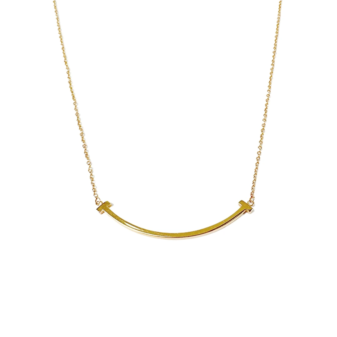 95新 蒂芙尼 安洁利严选微笑系列/SK0119509 项链