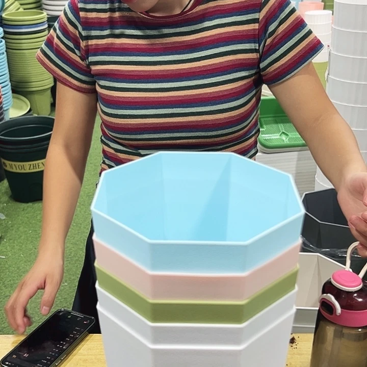 FZ170口17高19混色带托5只