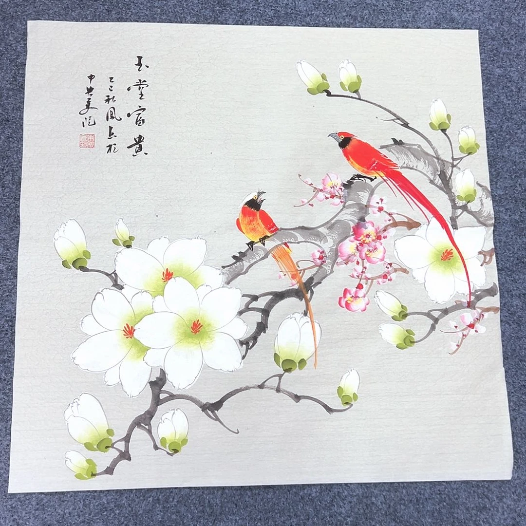 国画纯手绘字画作品