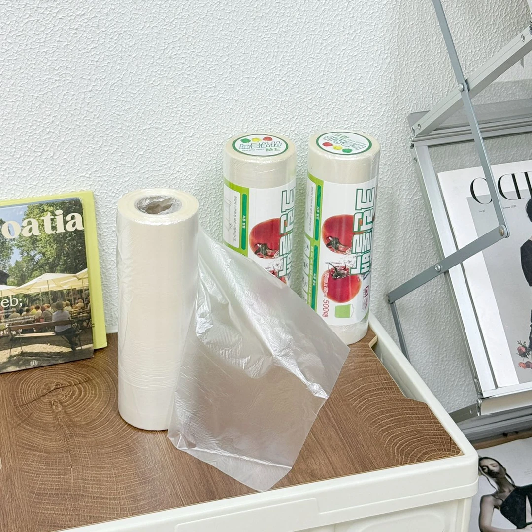 K252449 超大卷 断点式加厚一次性保鲜袋 500只 /卷