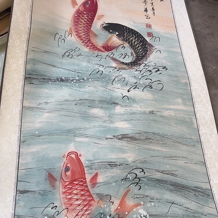 摆件，轴坏，破损，水渍都是正常的