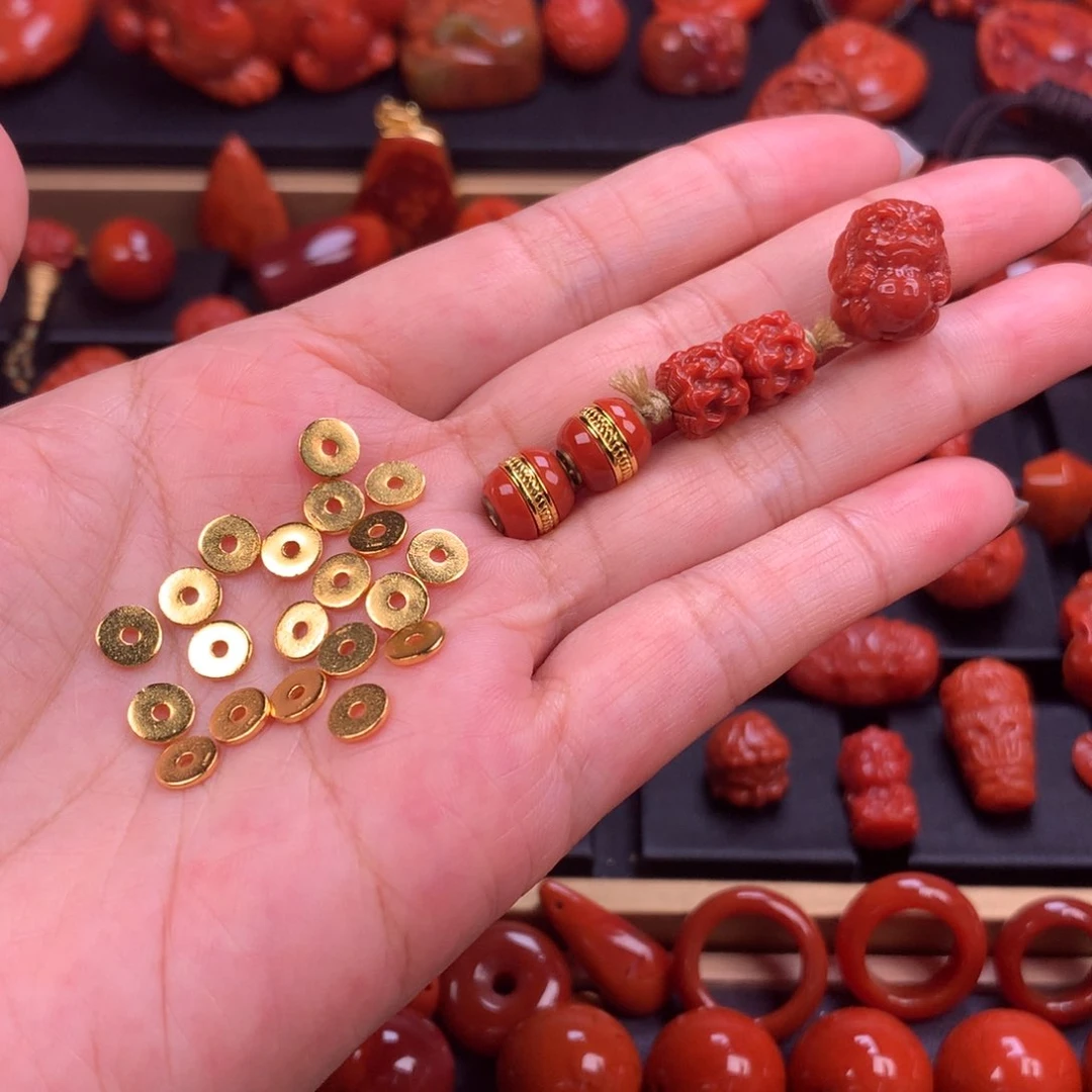 未镶嵌套装南红玛瑙太*?