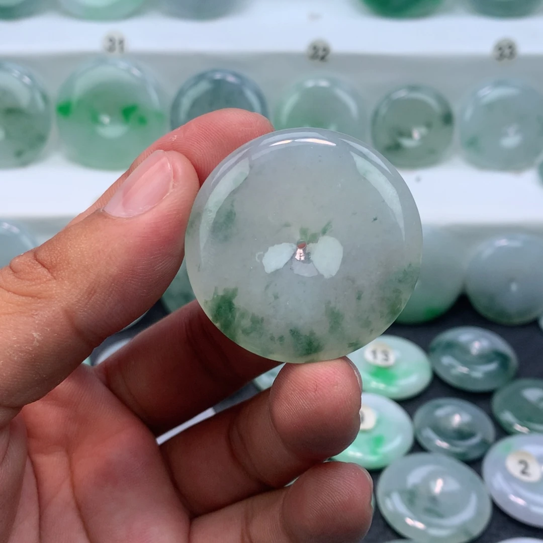 颈饰未镶嵌翡翠缅甸天然A货翡翠40-6.4