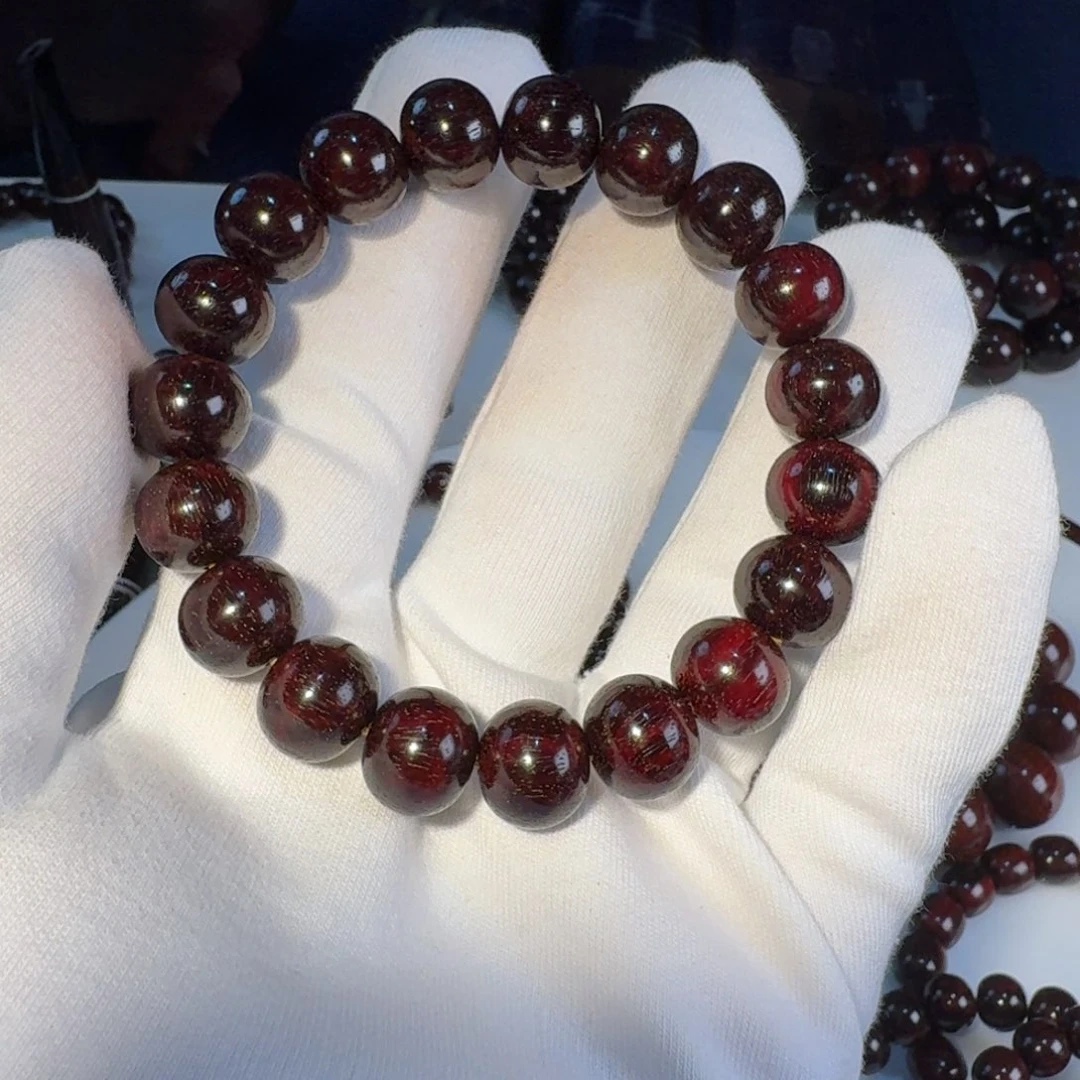 归***者手串/手链小叶紫檀印度小叶紫檀日本三味线古琴料高精尖