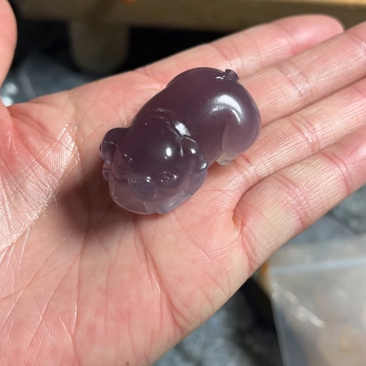 玛瑙/玉髓珠宝奇石未镶嵌花**云