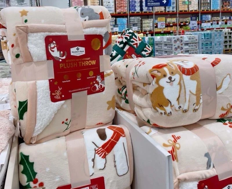 【七老板】DZ头等舱双面绒贵妃加绒午睡毯