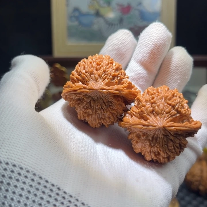 文玩核桃吊坠满天星42