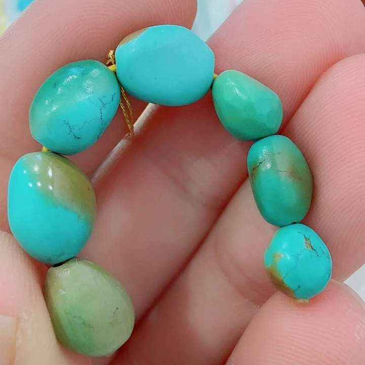 绿松石未镶嵌配饰