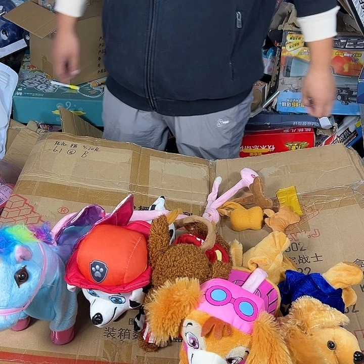 胶制毛绒玩具狗玩具