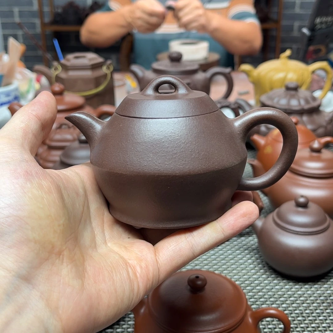茶壶紫砂1 手工制作紫砂壶180c c