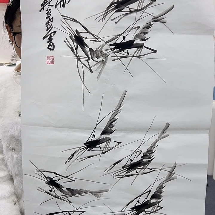 国画手绘国画作品