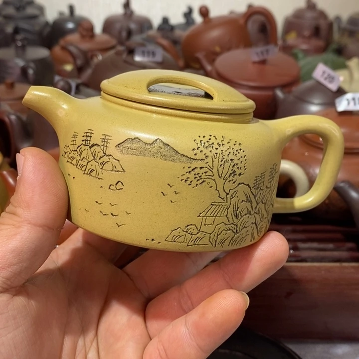 紫砂茶壶扎****6精工制作