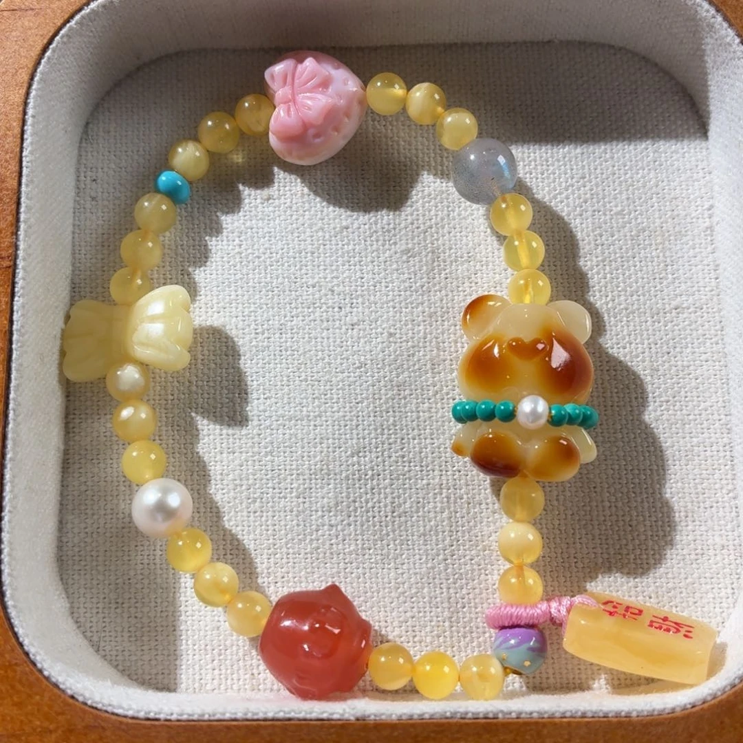 蜜蜡未镶嵌裸石定制