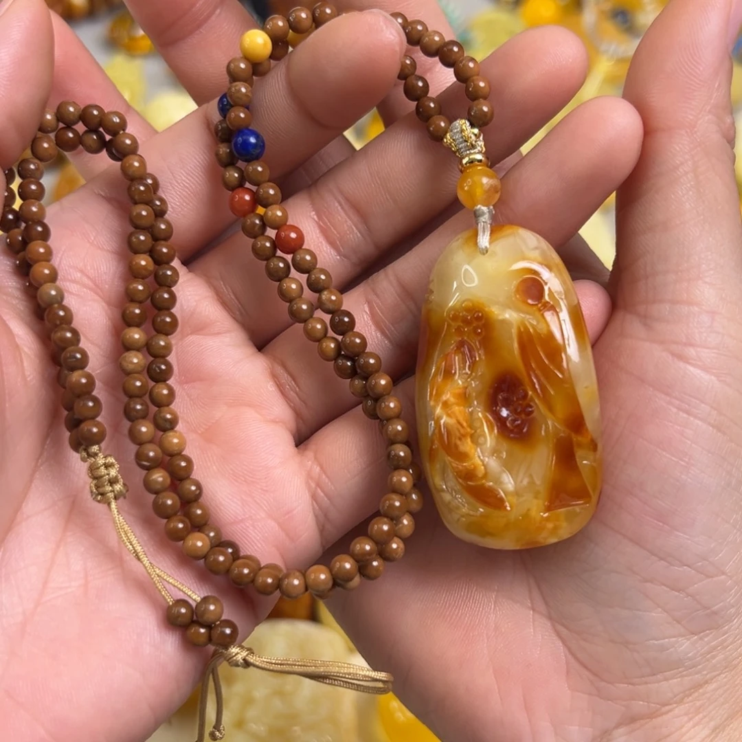 蜜蜡未镶嵌裸石蜜蜡