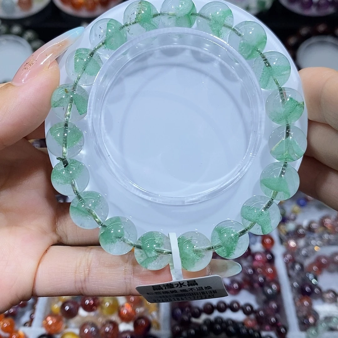 未镶嵌手串水晶翠幽灵11
