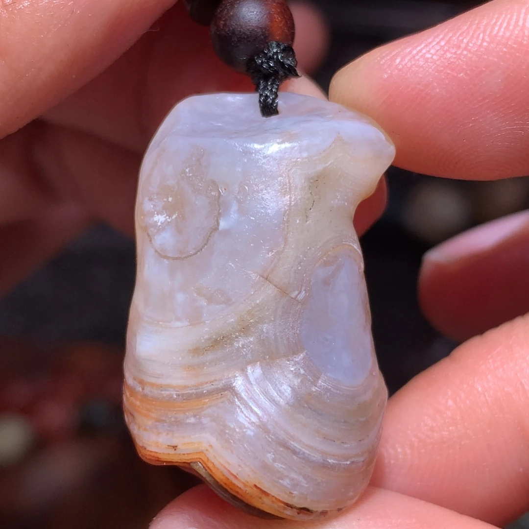 未镶嵌玛瑙/玉髓珠宝半成品