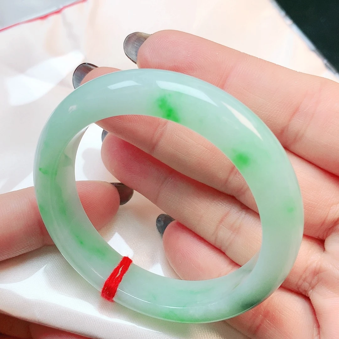 未镶嵌手镯翡翠正圈1776